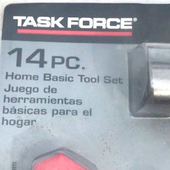 Home Tool Set . 14-Piece . Task Force ............ New in Package - Picture 2 of 6